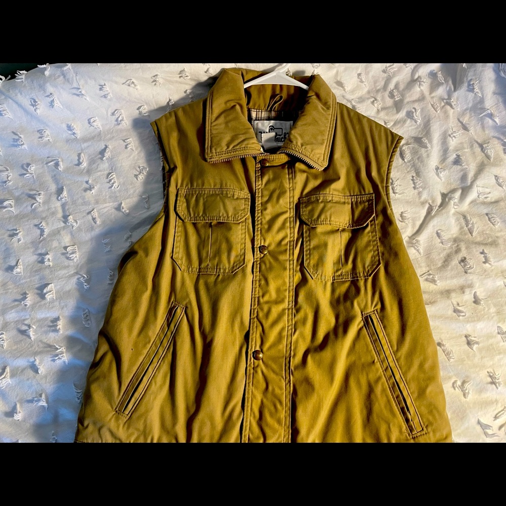 Men’s large Woolrich vest EUC